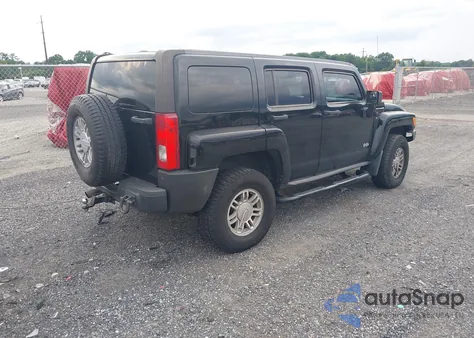 2008 Hummer H3 Suv из США, поврежденный, VIN 5GTEN13E388133782